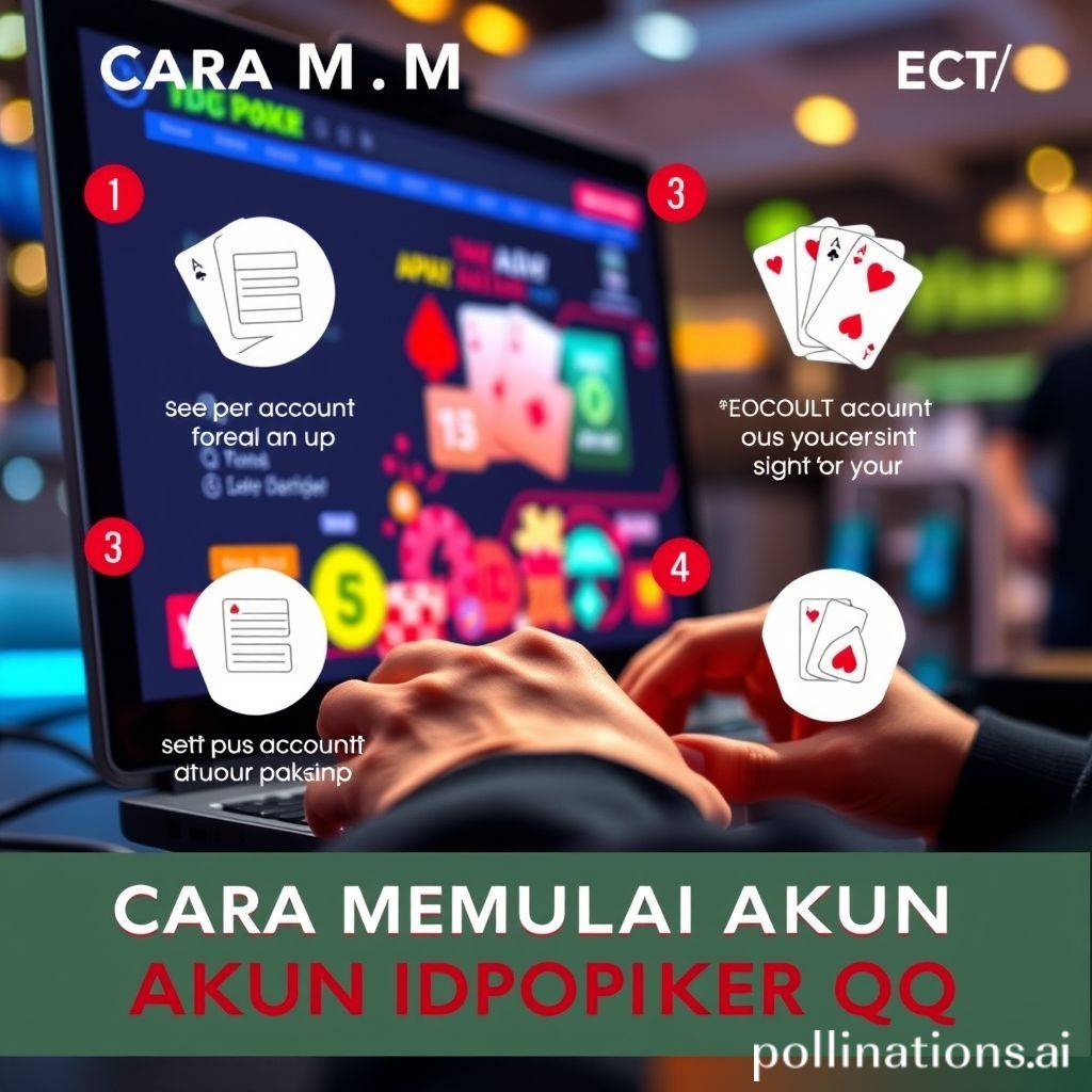 Cara Memulai Akun Idn Poker QQ
